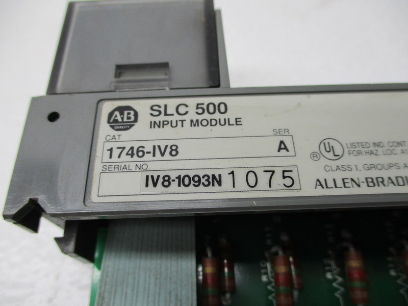 INDUSTRIAL SPARE PART SLC 500 1746-IV8 SER. A INPUT MODULE  UNMP