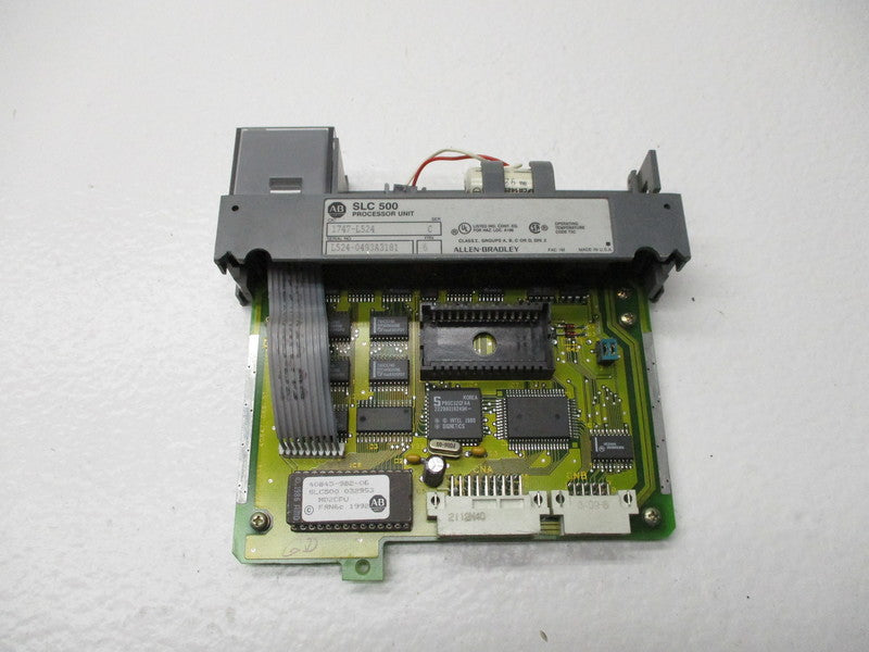 ALLEN BRADLEY SLC500 1746-L524 SER. C F/W 6 UNMP