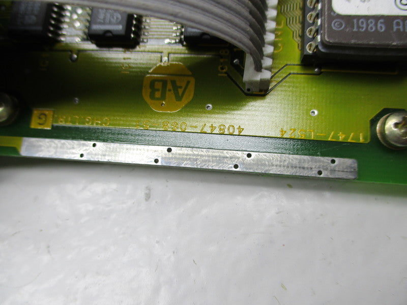ALLEN BRADLEY SLC500 1746-L524 SER. C F/W 6 UNMP