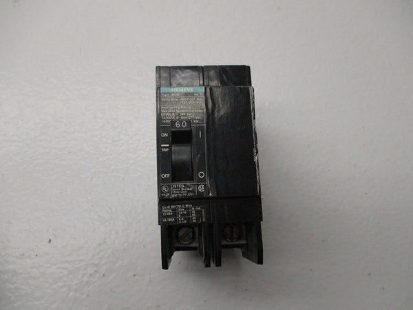 SIEMENS BQD260 CIRCUIT BREAKER 60AMP  NSNP