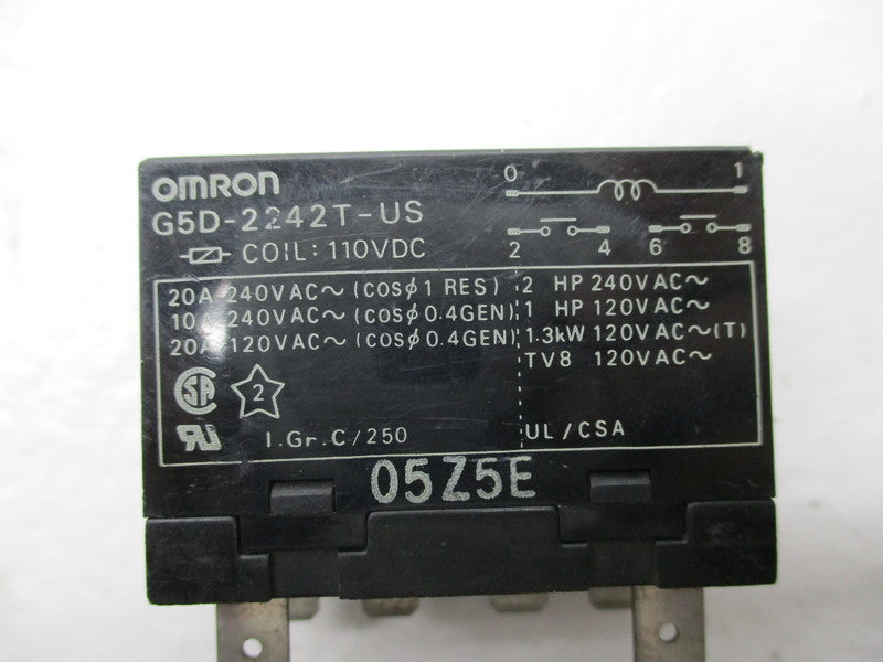 OMRON G5D-2242T-US 110VDC UNMP