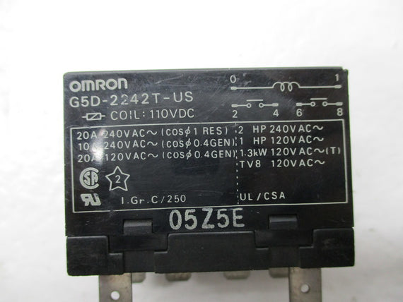 OMRON G5D-2242T-US 110VDC UNMP