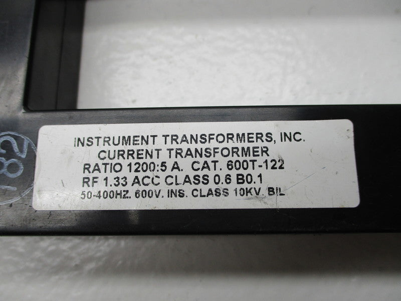 INSTRUMENT TRANSFORMERS 600T-122 NSNP