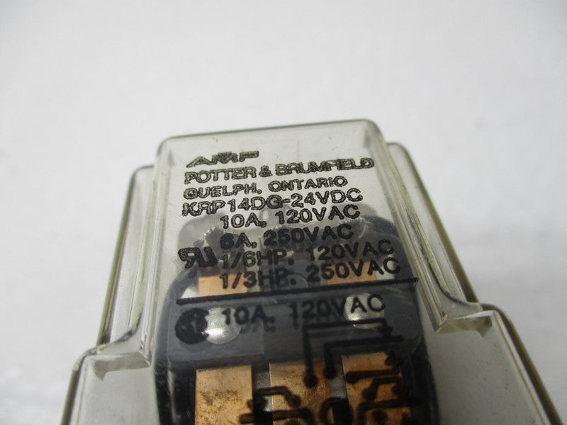 POTTER & BRUMFIELD KRP14DG-24VDC UNMP