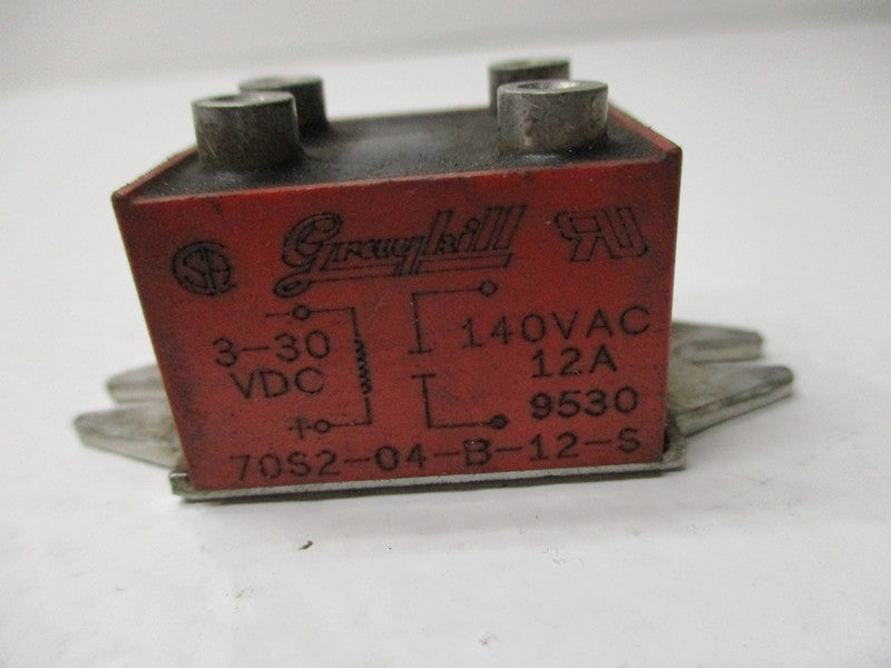 GRAYHILL 70S2-04-B-12-S 140VAC UNMP
