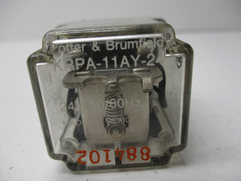 POTTER & BRUMFIELD KRPA-11AY-24 24VDC UNMP