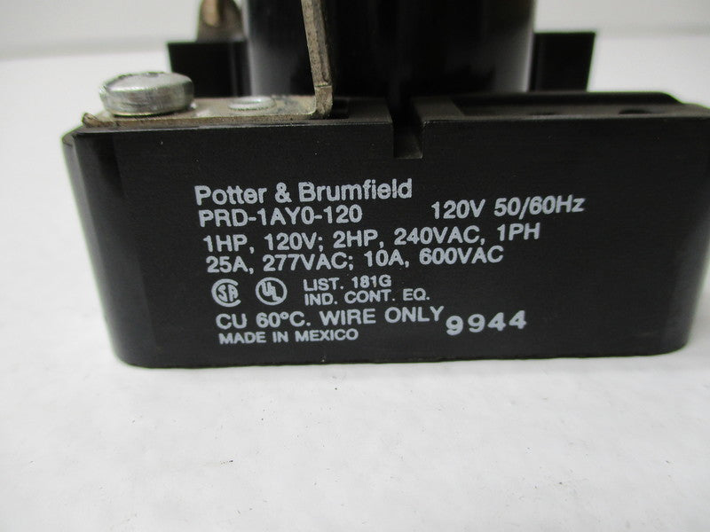 POTTER & BRUMFIELD PRD-1AY0-120 120V NSNP