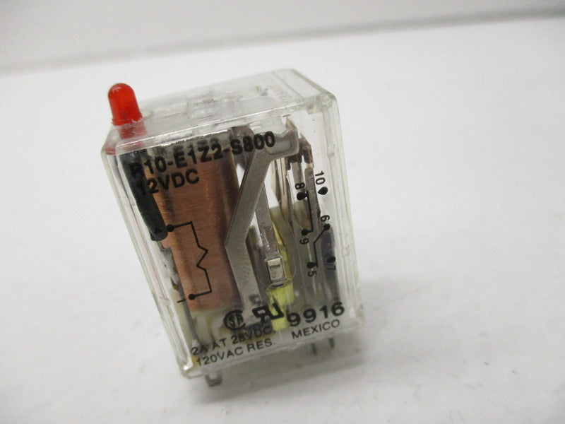POTTER & BRUMFIELD R10-E1Z2-S800 12VDC  UNMP