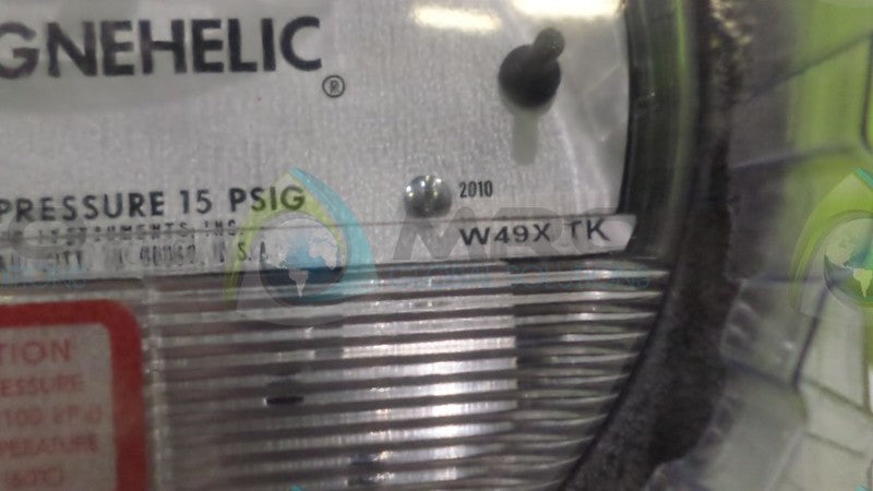 DWYER W49X-TK PRESSURE GAUGE *NEW IN BOX*