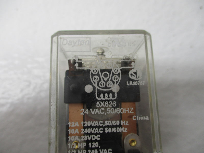 DAYTON 5X826 24VAC UNMP