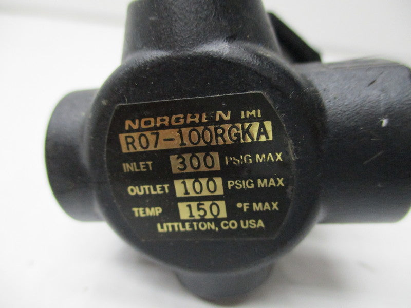NORGREN R07-100RGKA (AS PICTURED) UNMP