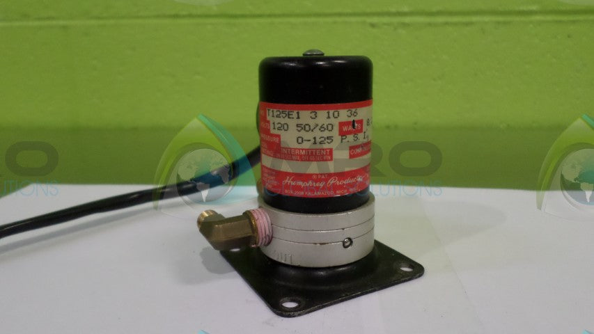 HUMPHREY T125E1-3-10-36 AIR VALVE *USED*