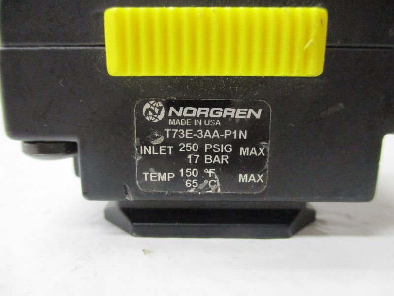NORGREN T73E-3AA-P1N VALVE SHUT OFF LOCKOUT  NSNP