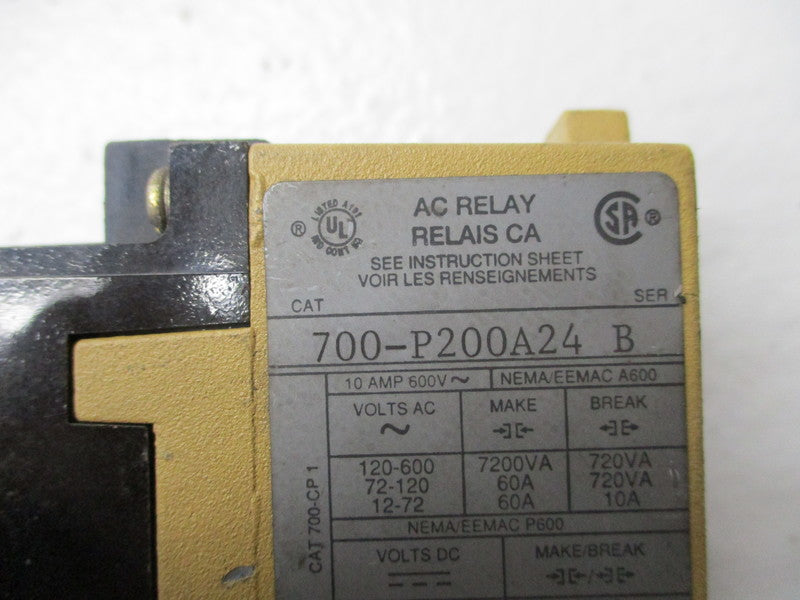 INDUSTRIAL SPARE PART 700-P200A24 SER. B UNMP
