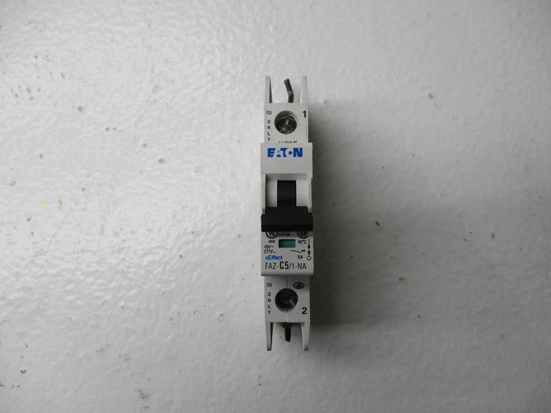 EATON FAZ-C5/1-NA 5A 277V UNMP