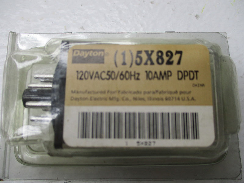 DAYON 5X827 120VAC * NEW IN ORIGNAL PACKAGE *