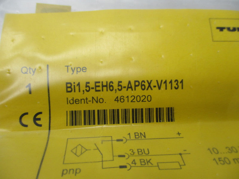 TURCK BI1,5-EH6,5-AP6X-V1131NSMP