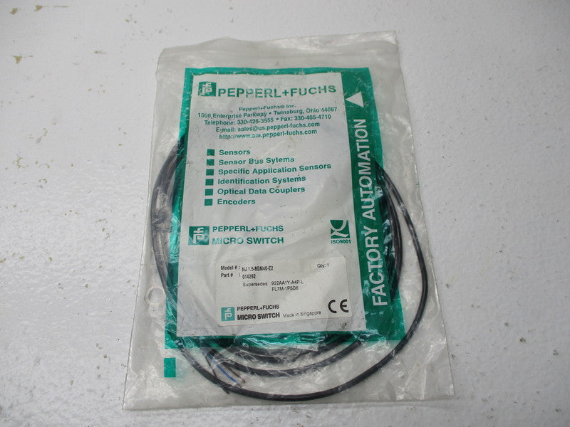 PEPPERL+FUCHS NJ1,5-8GM40-E2 01462 NSMP