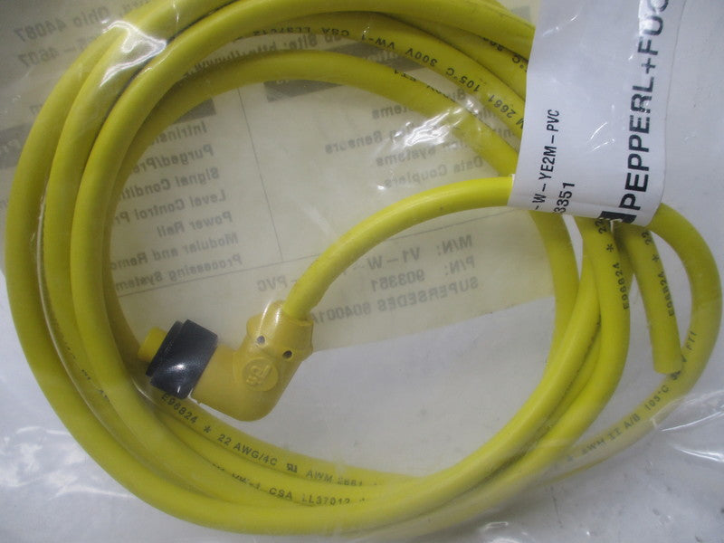 PEPPERL+FUCHS V1-W-YE2M-PVC * NEW IN FACTORY BAG *