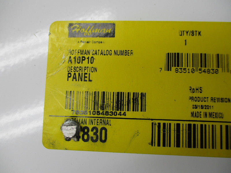 HOFFMAN A10P10 (AS PICTURED) UNMP