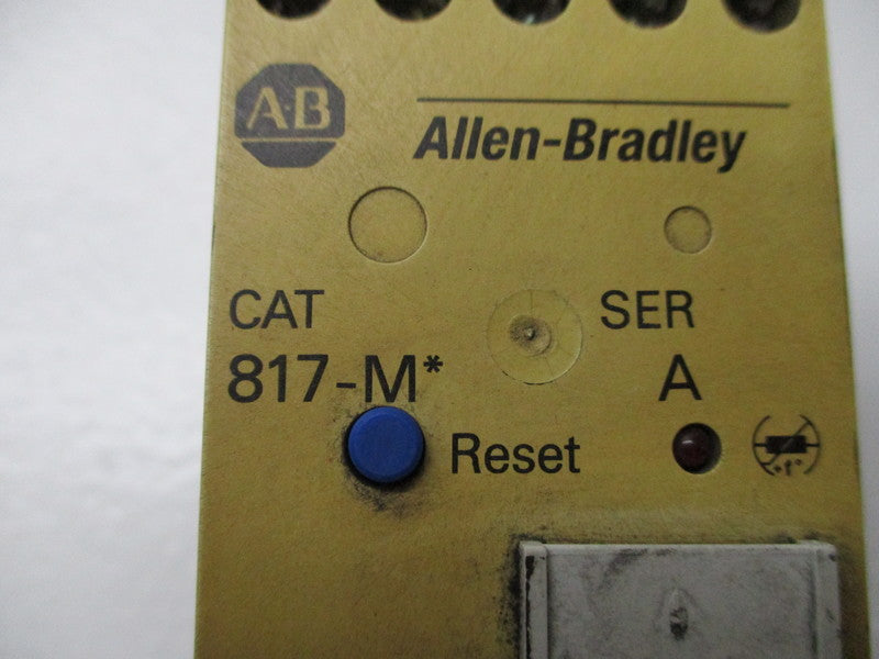 INDUSTRIAL SPARE PART 817-M SER. A UNMP