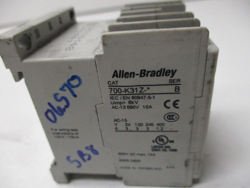 INDUSTRIAL SPARE PART 700-K31Z SER. B UNMP