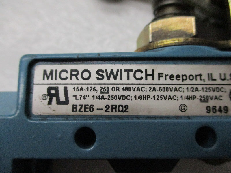 MICROSWITCH BZE6-2RQ2 NSNP