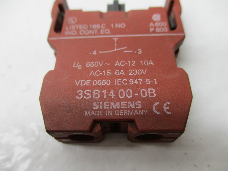 SIEMENS 3SB1400-0B UNMP