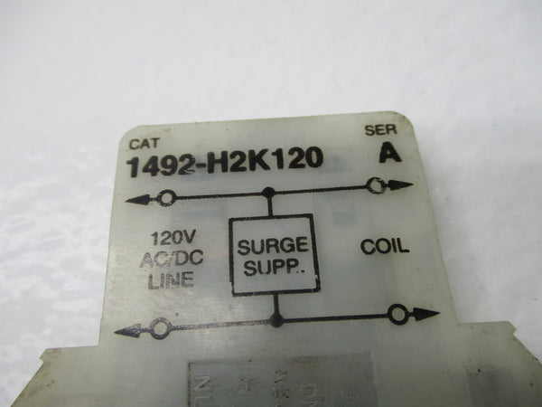 ALLEN BRADLEY 1492-H2K120 SER. A  NSNP