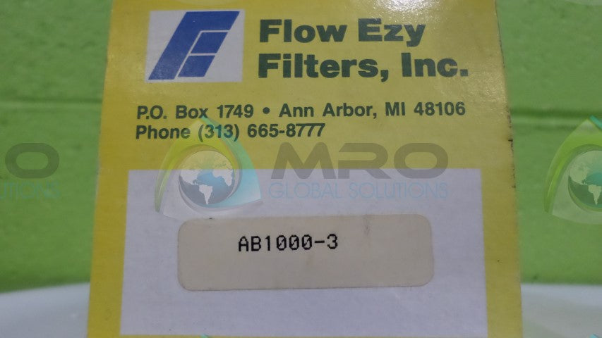 FLOW EZY INC. AB1000-3 FILTER *NEW IN BOX*