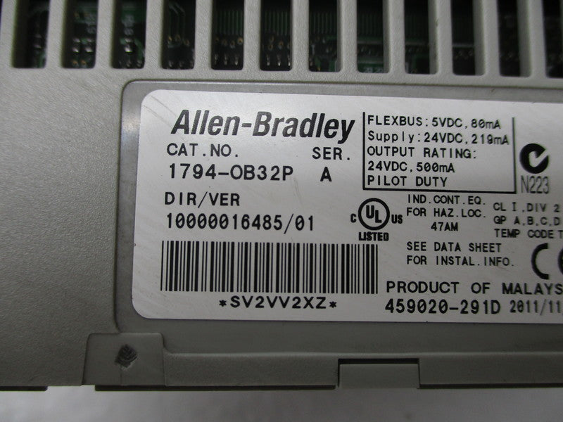 ALLEN BRADLEY 1794-OB32P SER. A UNMP