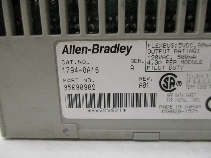 ALLEN BRADLEY 1794-OA16 SER. A UNMP