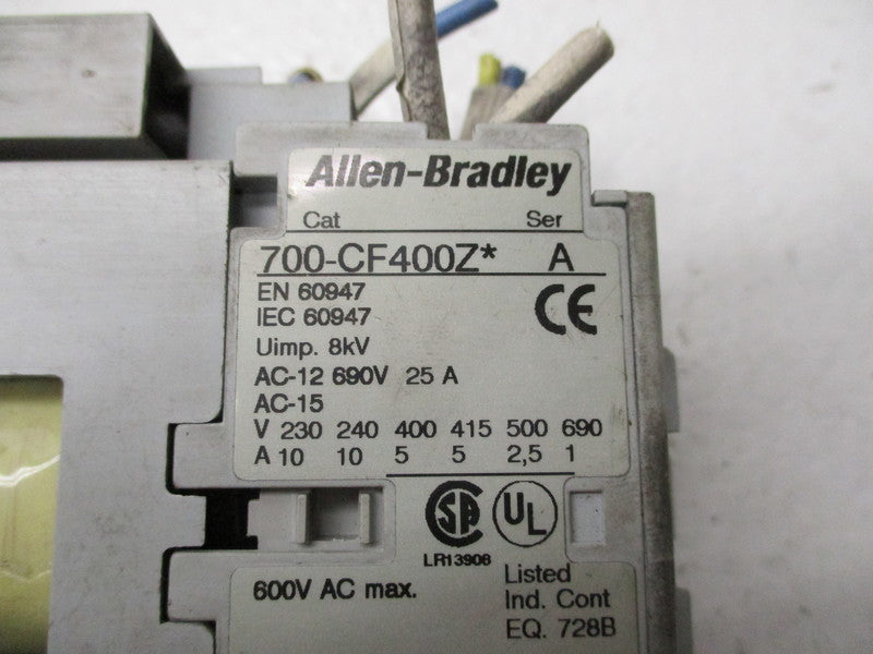 INDUSTRIAL SPARE PART 700-CF400Z SER. A UNMP