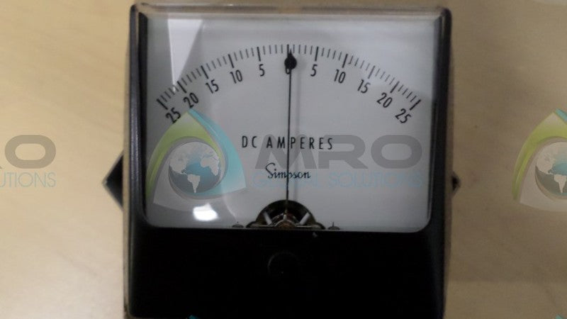 SIMPSON 25-0-25DCA RAM METER  NSMP