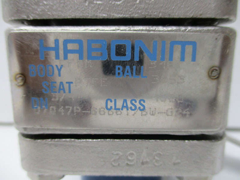 HABONIM 07Q47P-6666T/BW-G24 3/4" NSNP
