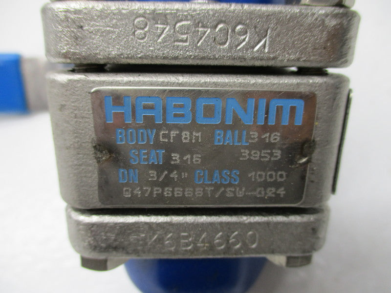 HABONIM Q47P6666T/SW-G24 3/4" NSNP