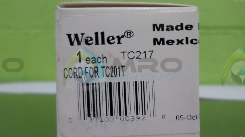 WELLER TC217 CORD *NEW IN BOX*