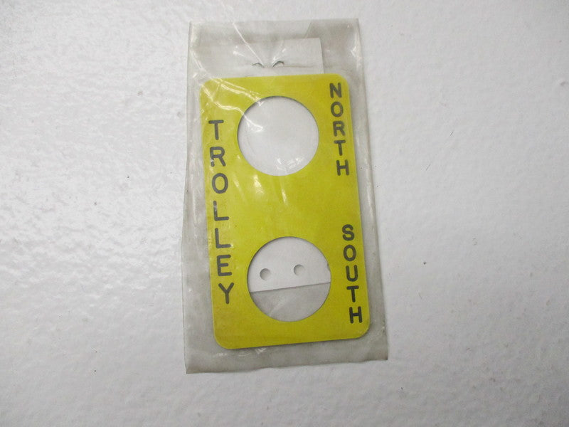 NORT-SOUTH/TROLLEY 9001-SKN-204 * NEW IN FACTORY BAG *