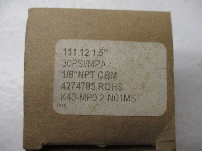 SMC K40-MP0.2-N01MS 0-30PSI NSMP