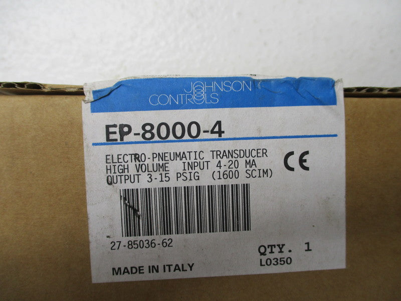 JOHNSON CONTROLS EP-8000-4 NSFS