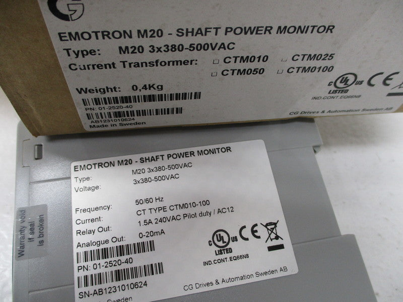 EMOTRON 01-2520-40 M203X380-500VAC NSMP
