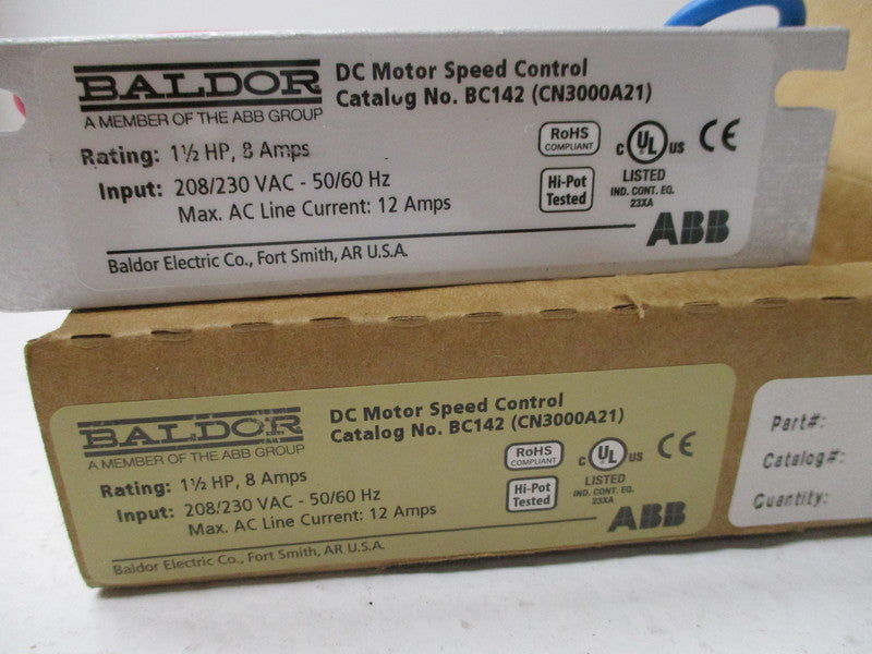 BALDOR BC142(CN3000A21) NSMP