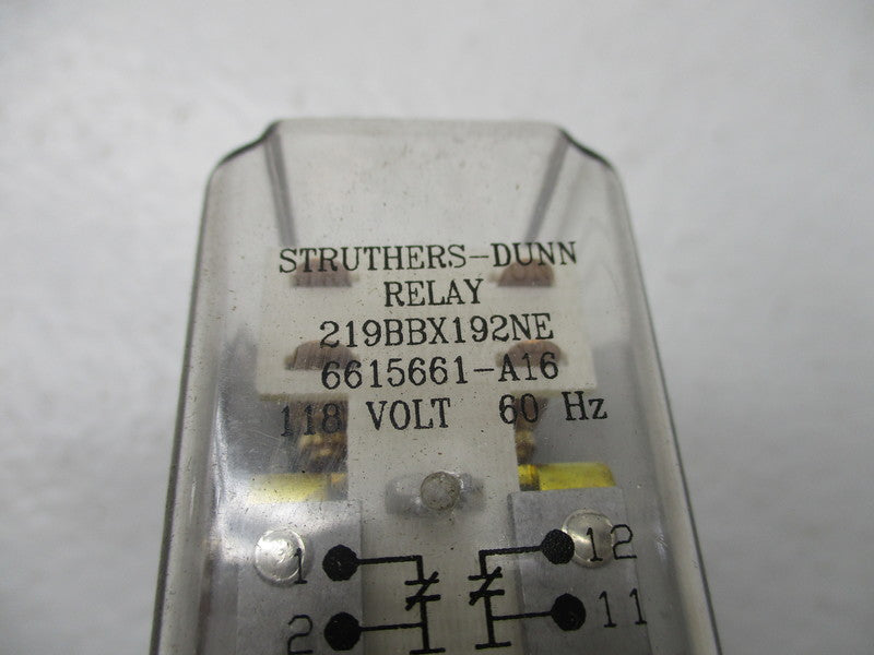 STRUTHERS-DUNN 219BBX192NE 6615661-A16 118V NSNP