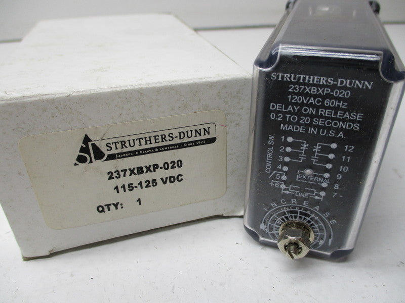 STRUTHERS-DUNN 237XBXP-020 115/125VDC NSMP