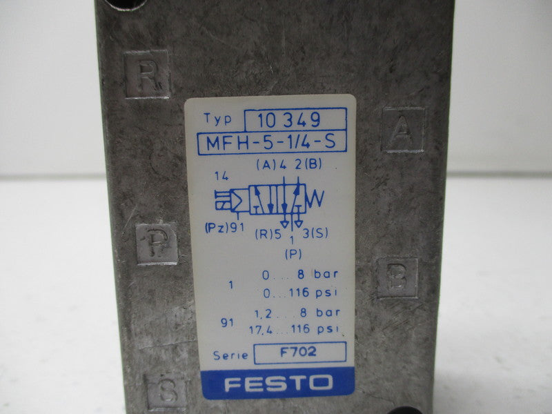 FESTO MFH-5-1/4-S 10349 NSNP