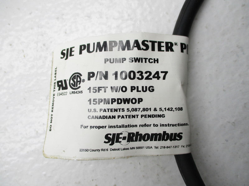 SJE-RHOMBUS 1003247 15PMPDWOP NSNP