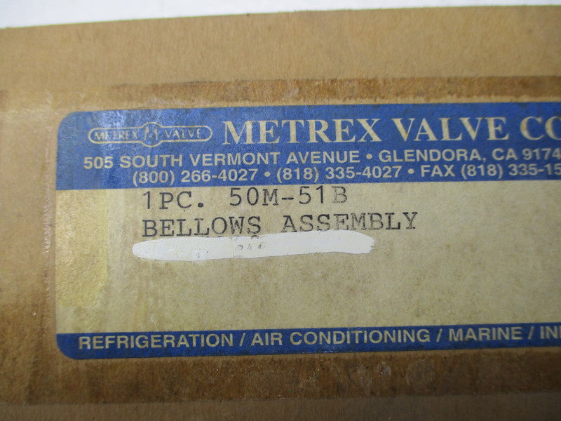 METREX VALVE 50M-51B NSMP