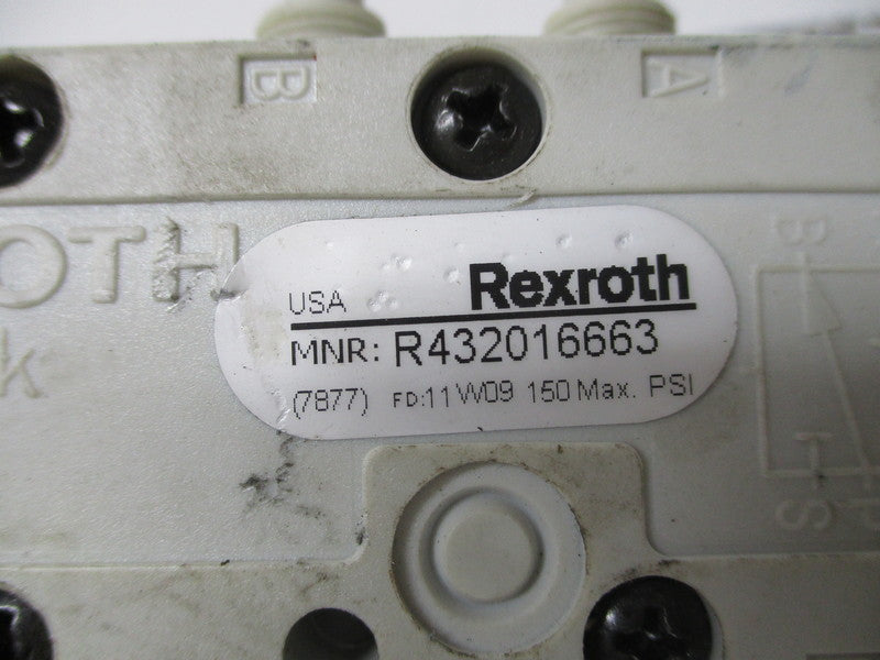 REXROTH R432016663 UNMP