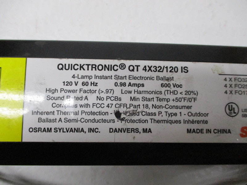 SYLIVANIA QT4X32/120IS NSNP