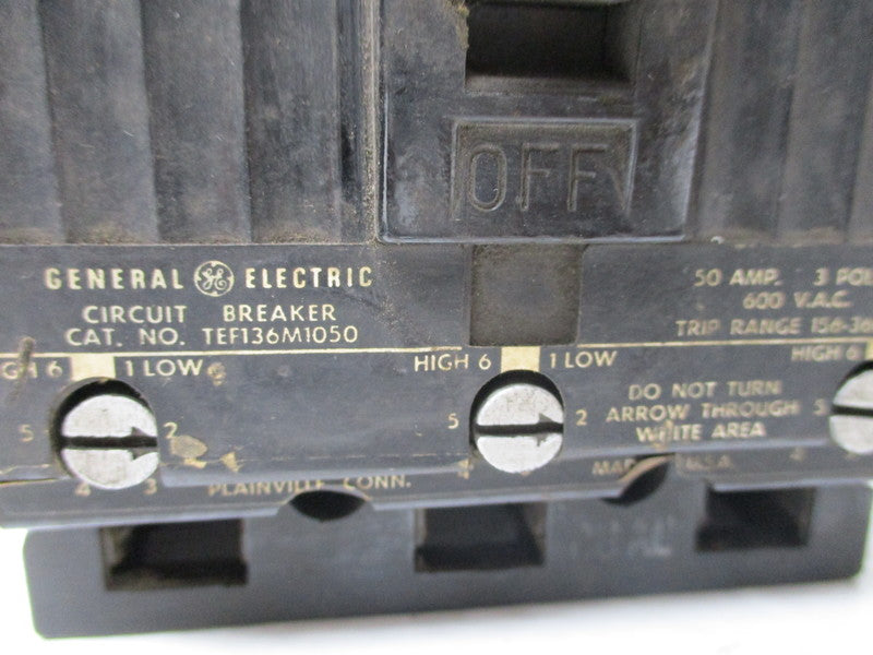GENERAL ELECTRIC TEF136M1050 UNMP